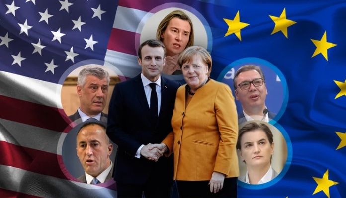 Merkel-Macron-ballkanasit