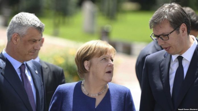 Thaci-Merkel-Vucic