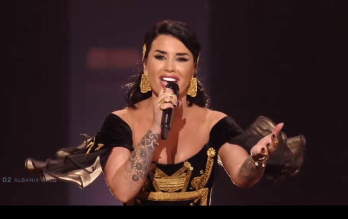 Del tabela, zhgënjejnë shqiptarët: Sa pikë i dhanë në total Jonida Maliqit