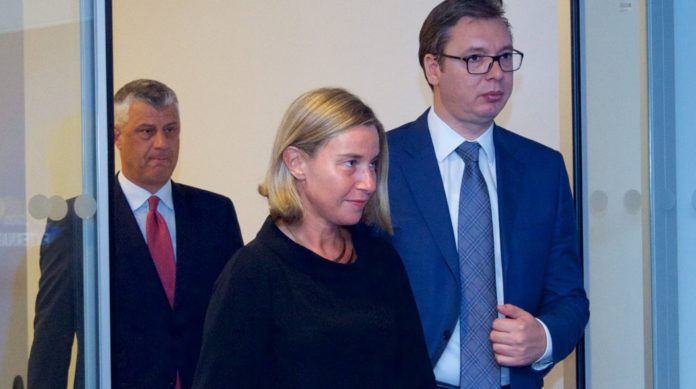 mogherini thaci vucic