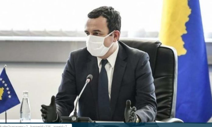 Albin Kurti Coronavirus