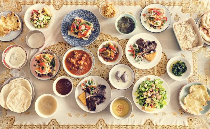 Delicious food for a Ramadan feast