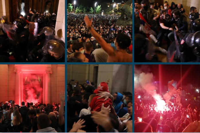 Protesta ne Serbi