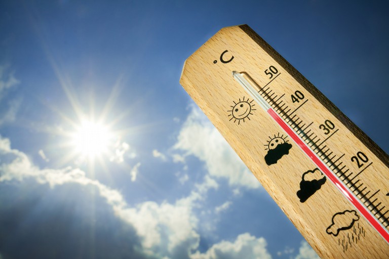 Hot weather this weekend, these are the temperatures for next week