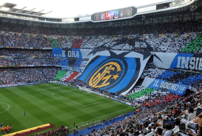 The logo of Inter Milan is displayed bef