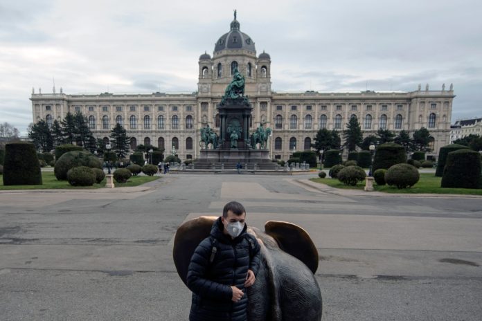 Daily life under the Coronavirus outbreak in Austria, Vienna - 11 Mar 2020