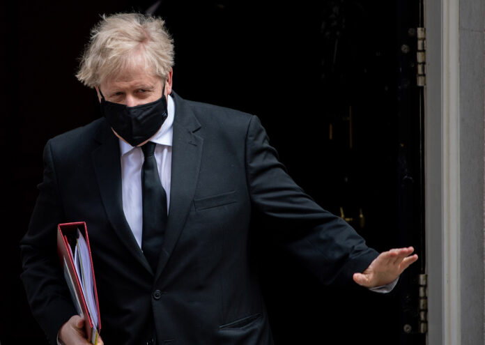 Boris Johnson Attends First PMQs After Easter Recess