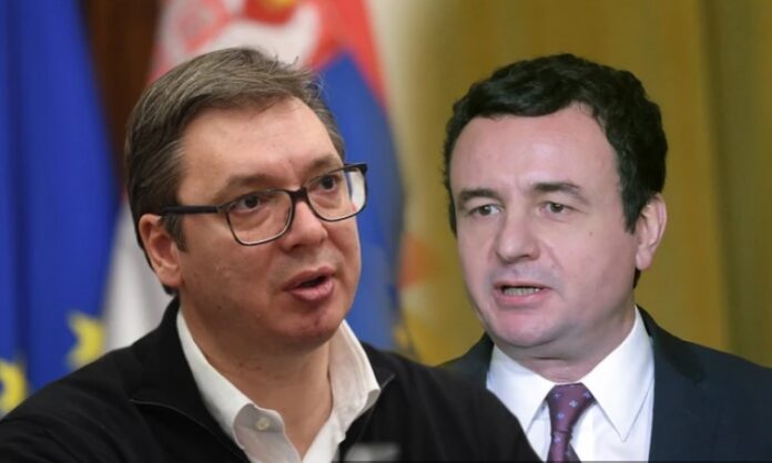 Albin Kurti, Aleksandar Vucic