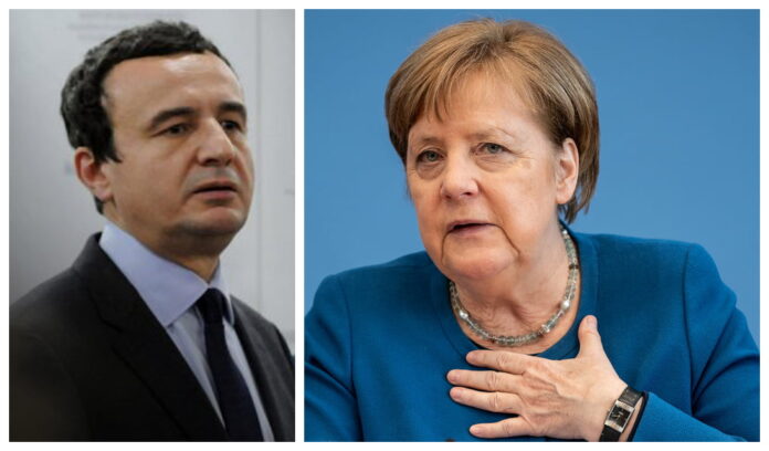 albin-kurti-Angela-Merkel