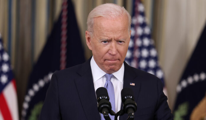 U.S. President Joe Biden speaks about COVID-19 vaccines at the White House in Washington