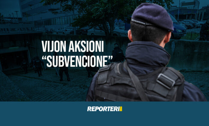 policia aksion subvencione reporteri