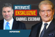 Gabriel Escobar - Sali Berisha - Reporteri