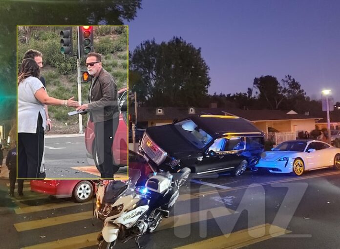 Arnold Schwarzenegger përfshihet në një aksident trafiku, kjo është gjendja  e aktorit