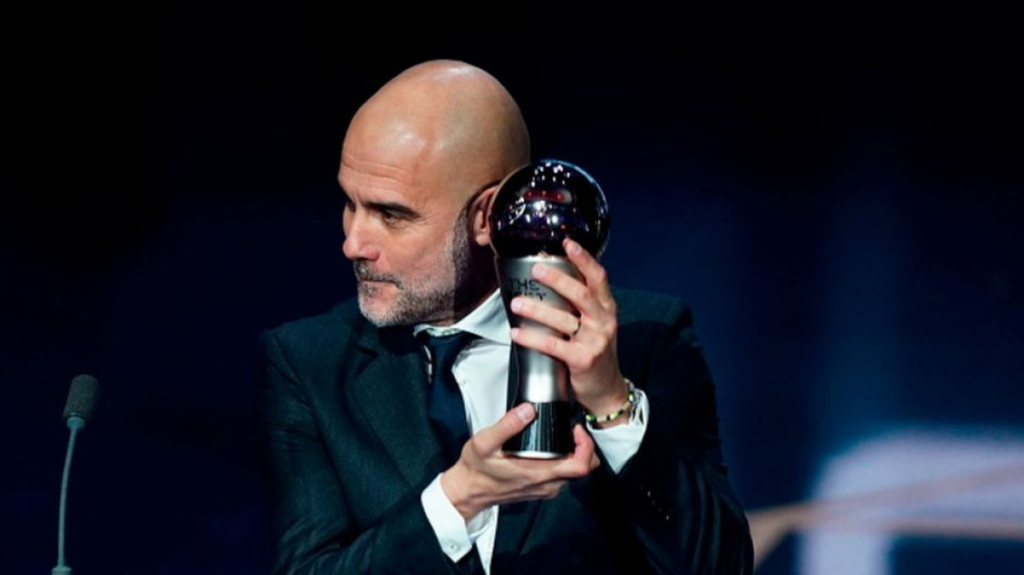 Pep Guardiola fiton çmimin “Trajneri më i mirë” nga FIFA Pep Guardiola fiton çmimin “Trajneri më i mirë” nga FIFA