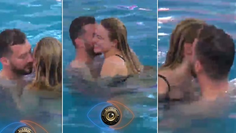 Një tjetër çift i ri në Big Brother VIP Albania 3? Puthje e përqafime mes Romeos dhe Heidit në pishinë