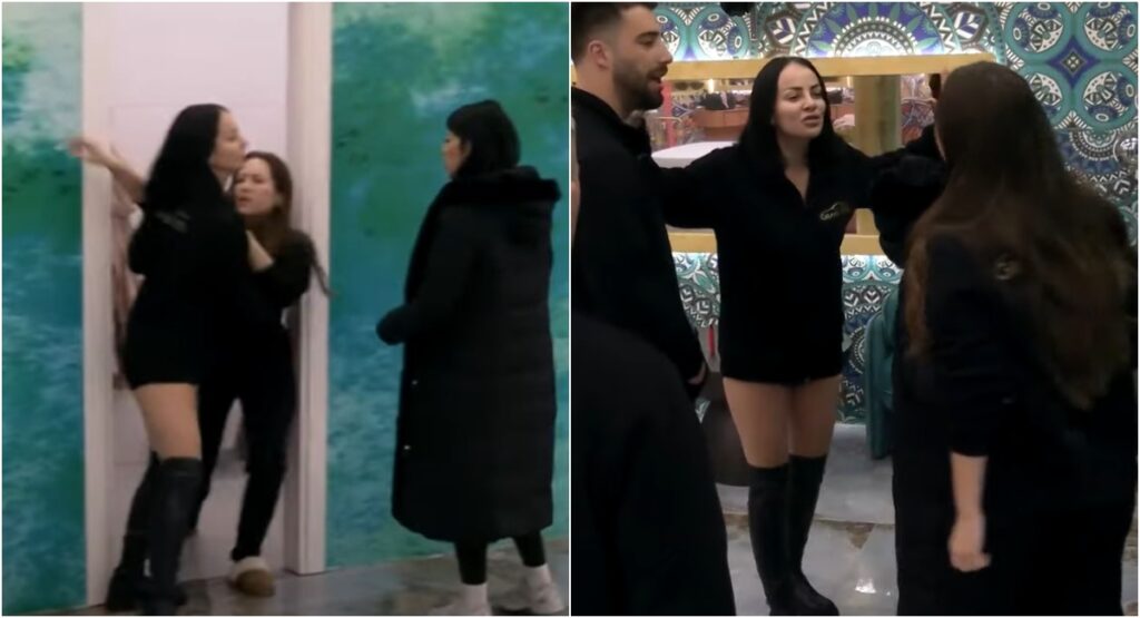 Gati të shpërthejë dhunë në Big Brother VIP Albania, Sara e shtynë me forcë Françeskën