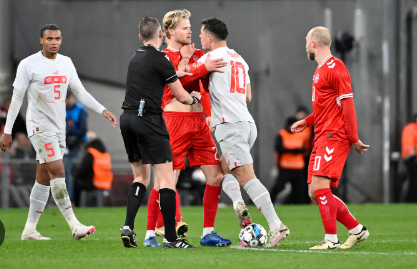 Xhaka flet pas përplasjes që e pati me futbollistin danez