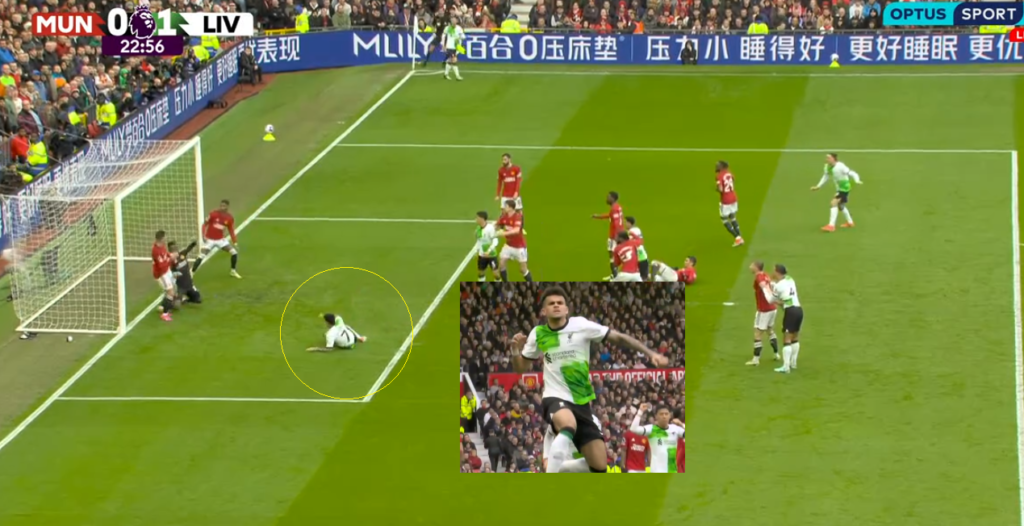 Superderbi anglez, Liverpooli kalon në epërsi ndaj United me golin e bukur të Diaz