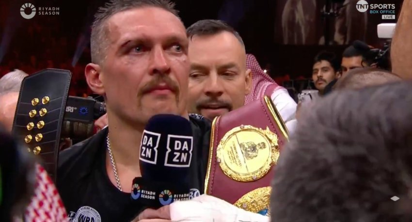 Usyk me mesazh të fortë: Fitore e madhe për vendin tim dhe për ushtarët