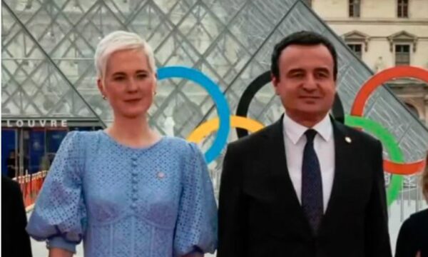 Kurti bashkë me bashkëshorten në Paris, për të mbështetur sportistët kosovarë në Olimpiadë