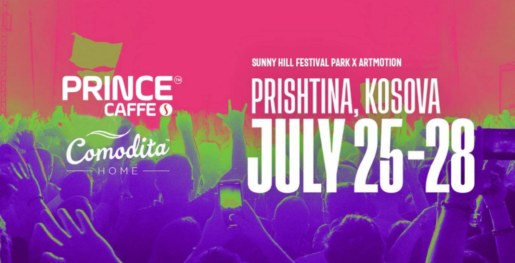 Comodita Home dhe Prince Caffe: Sponsor të përgjithshëm të Sunny Hill Festival