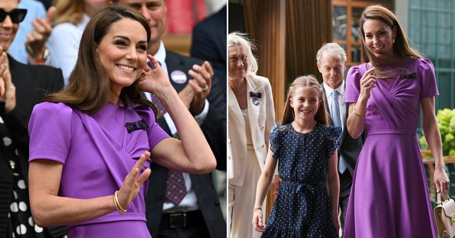 Pse Kate Middleton zgjodhi të vishte ngjyrën vjollce në daljen e fundit publike