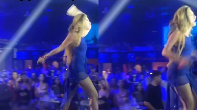 Melinda nervozohet me DJ e saj dhe kthehet i bërtet, video bëhet virale