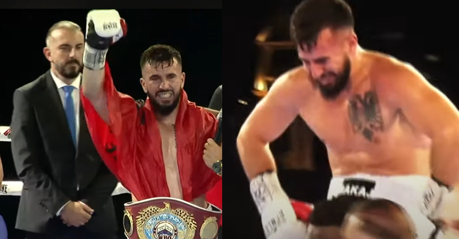 Amarildo Bakaj nokauton ganezin Mbanugu, fiton titullin “WBO Youth”