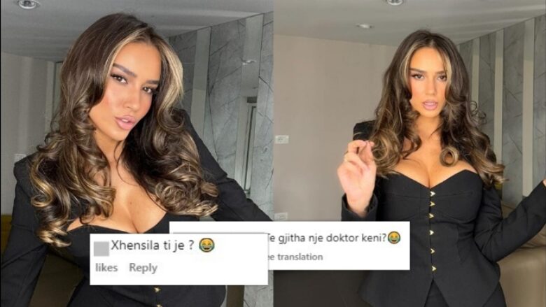 “E keni një doktor, Xhensila a je ti?” – Vërshojnë komentet në fotografitë e Bora Zemanit