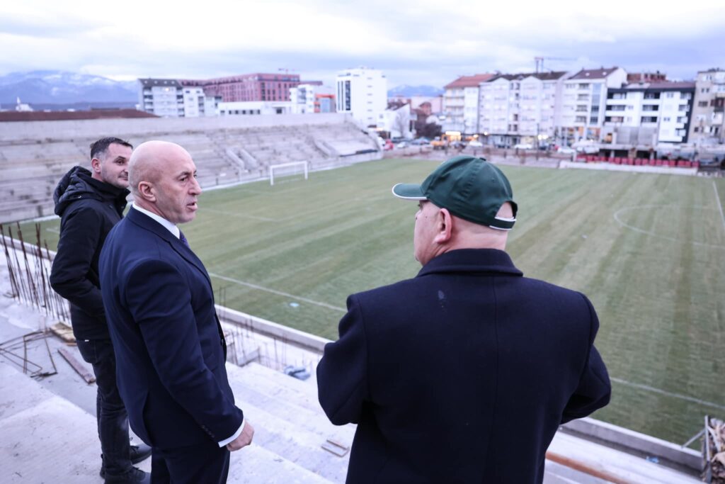 Haradinaj: Stadiumi i Gjakovës do të jetë aset për gjithë Kosovën