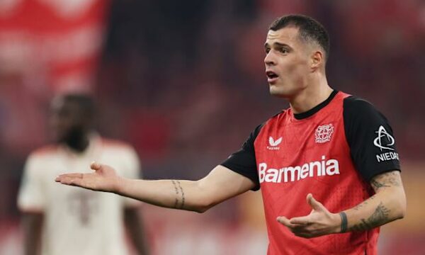 “I kemi edhe 90 minuta”, Granit Xhaka flet për gjasat e Leverkusenit ndaj Bayernit