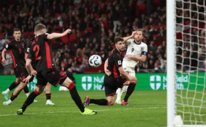 Shqipëria mposhtet nga Anglia me rezultat 2-0 në ‘Wembley’