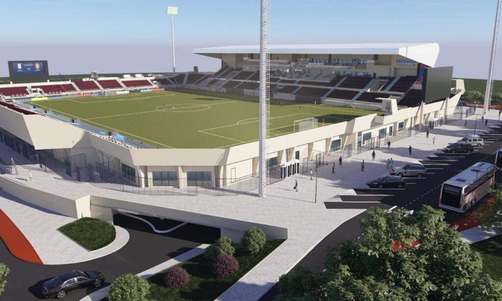 Nënshkrimi i kontratës 12 milionëshe për Stadiumin e Gjilanit, Kurti: Të nisin punimet sa më parë Nënshkrimi i kontratës 12 milionëshe për Stadiumin e Gjilanit, Kurti: Të nisin punimet sa më parë