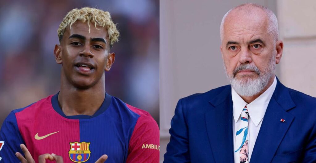 Edi Rama thotë se po negociohet për të sjellë Lamine Yamal në Tiranë Edi Rama thotë se po negociohet për të sjellë Lamine Yamal në Tiranë