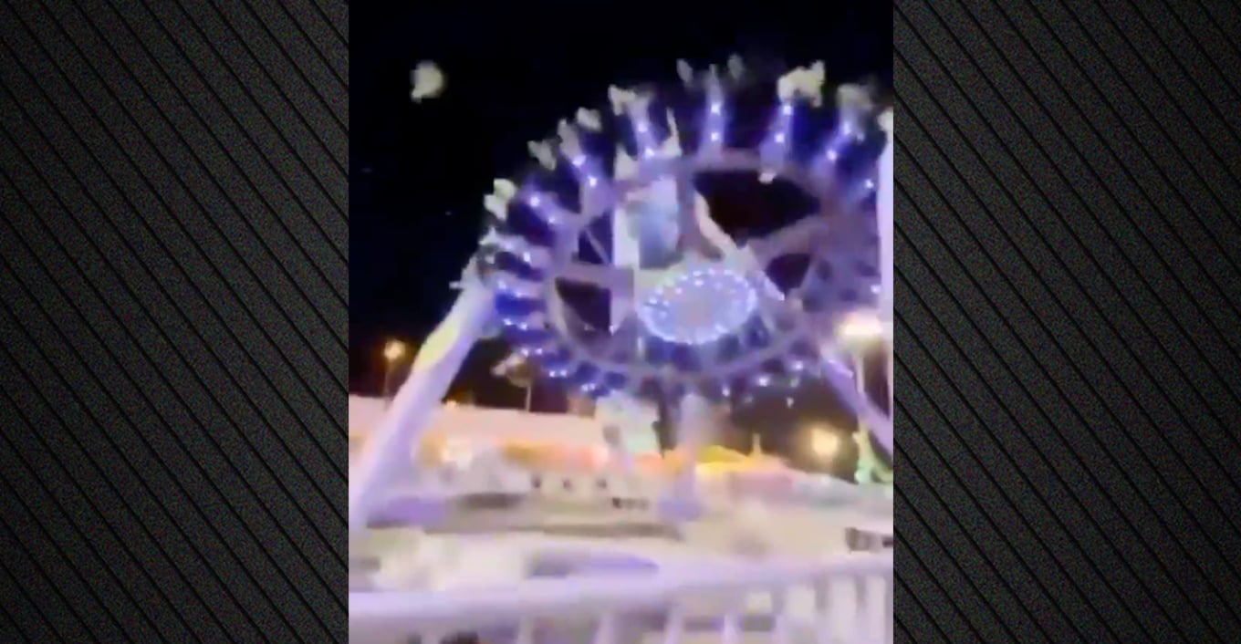 Arabi Saudite  Bërtima e të qara  një pajisje në lunapark përplaset me anësoret  tmerrohen të pranishmit