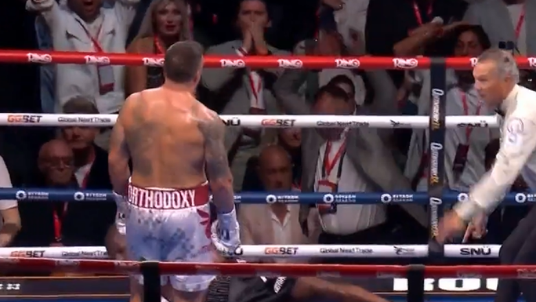 Usyk e nokauton Duboisin dhe rikonfirmohet kampion i padiskuteshëm i peshave të rënda