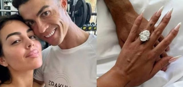 Problemi i unazës që Ronaldo i dhuroi Georginës për fejesë