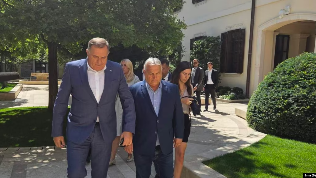 Orbani takohet me Dodikun  thotë se Hungaria s e pranon dënimin e gjykatës ndaj tij