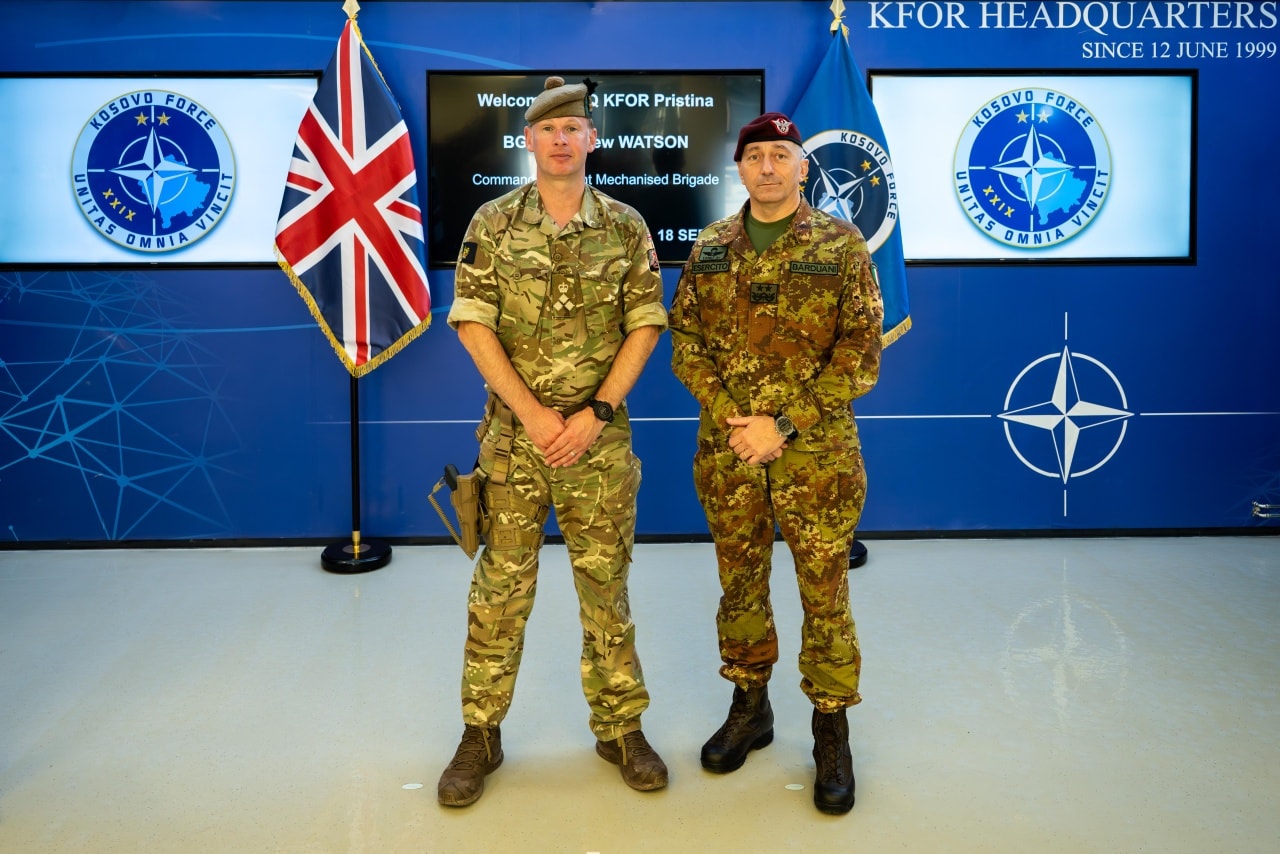 Barduani hosts British commander in meeting, discusses security in ...