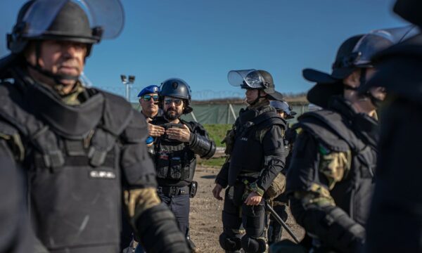 Kfor Rotation Tracker KFOR trains with EULEX on crowd and riot control