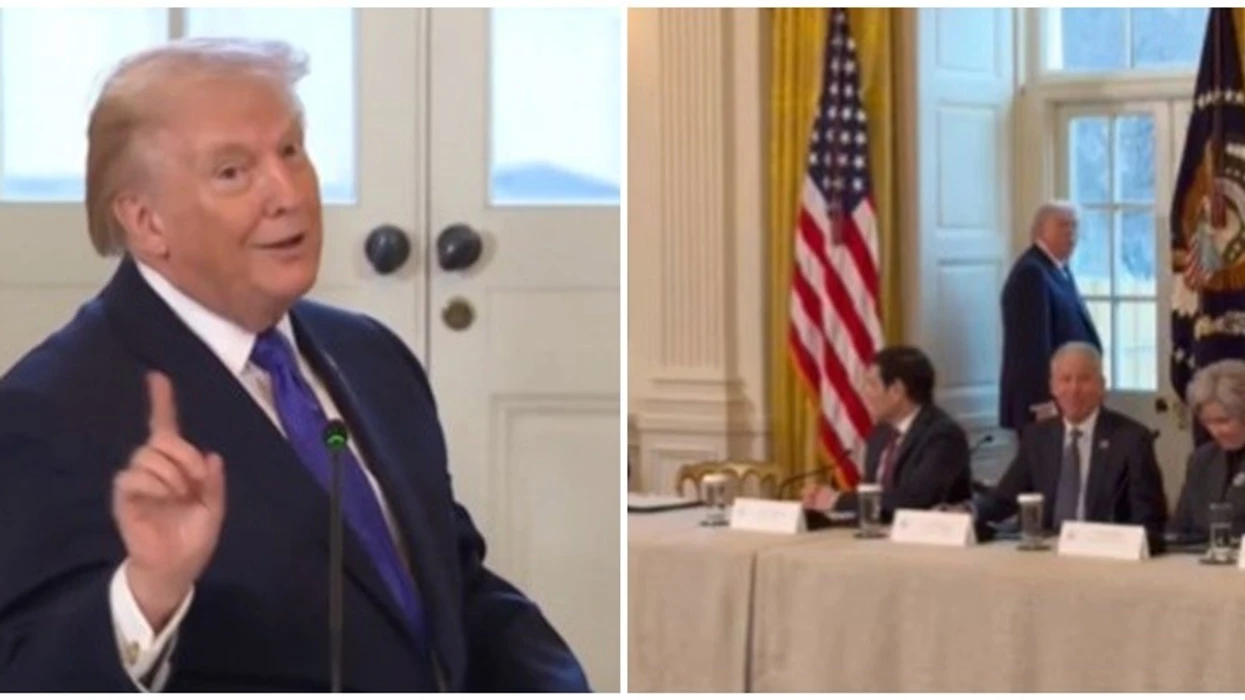 Trump abruptly stops meeting with oil giants: Wait a minute, I need to ...