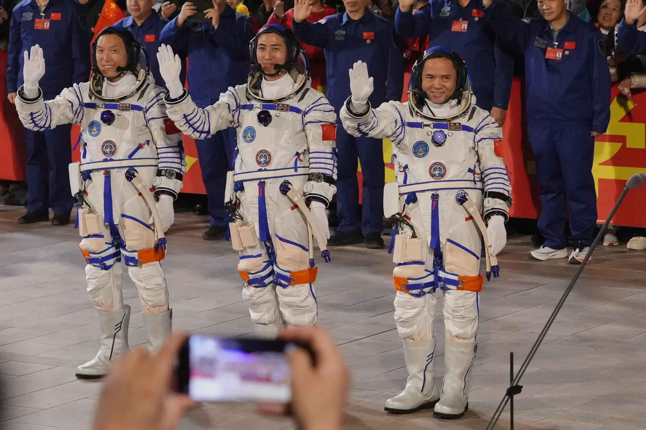 After 7 months in space, three Chinese astronauts return to Earth