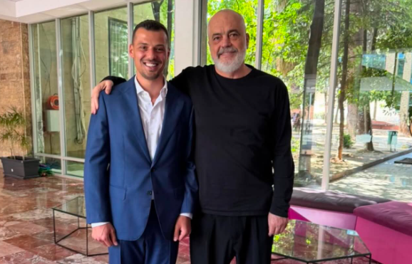 Endrit Thaçi meets Edi Rama: The Prime Minister of the Albanians, the ...