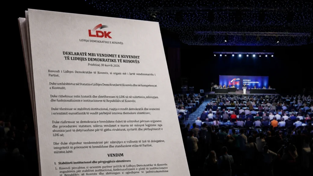 Kuvendi i jashtëzakonshëm, LDK publikon të gjitha vendimet që u miratuan dje